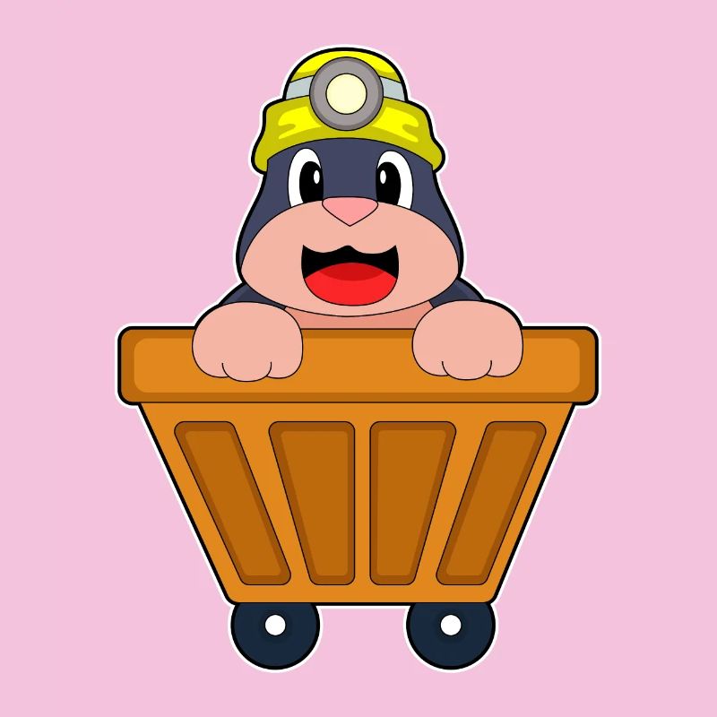 Mole Miner Mining Helmet Mining