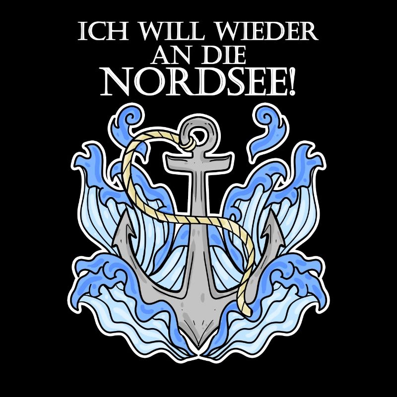 Anker Nordsee Plattdeutsch Spruch Moin