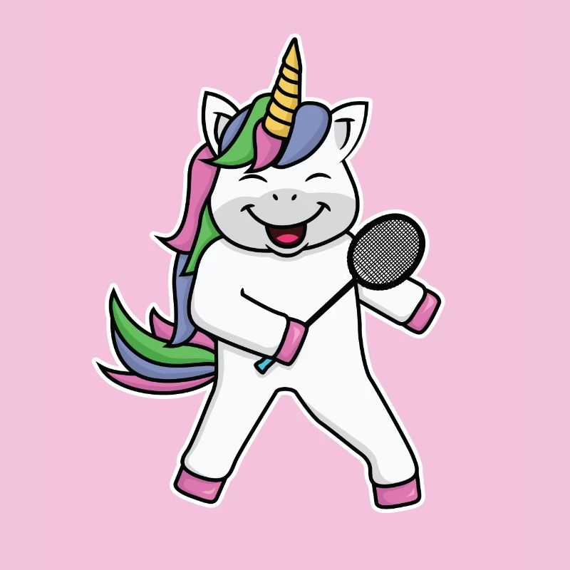 Licorne de badminton