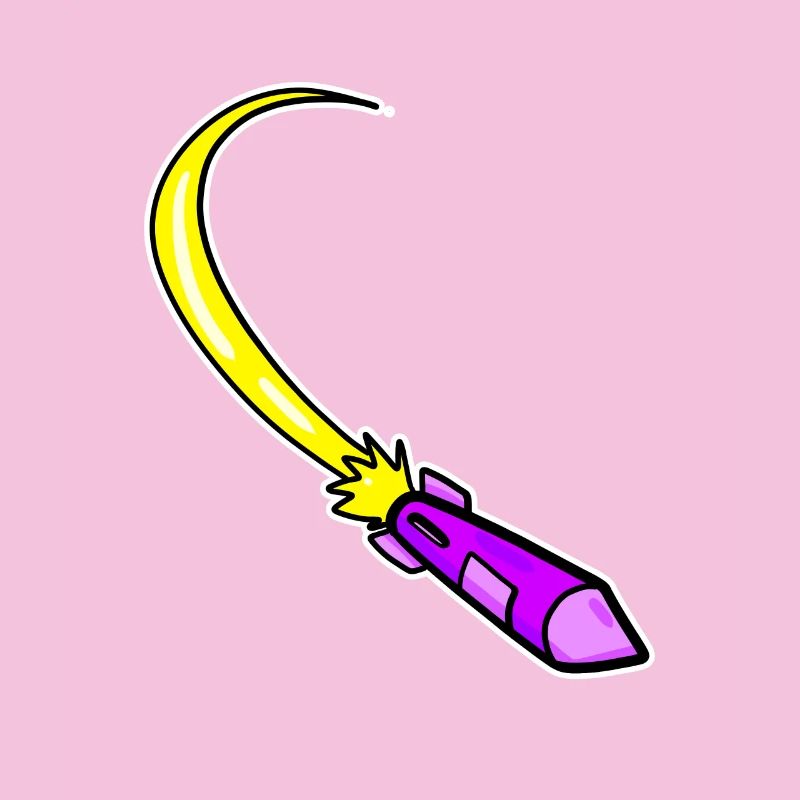 Fusée violette