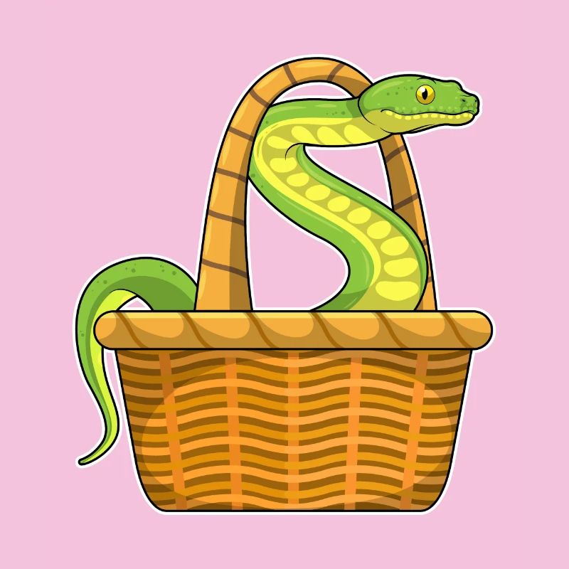 Panier serpent