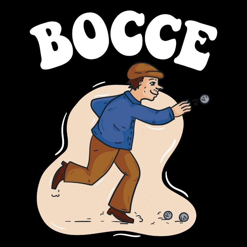 Bocce Saying Bocce Ball with Jack Bocci Game Bocce