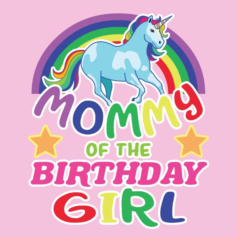 Mama des Geburtstagskindes Einhorns Geburtstag