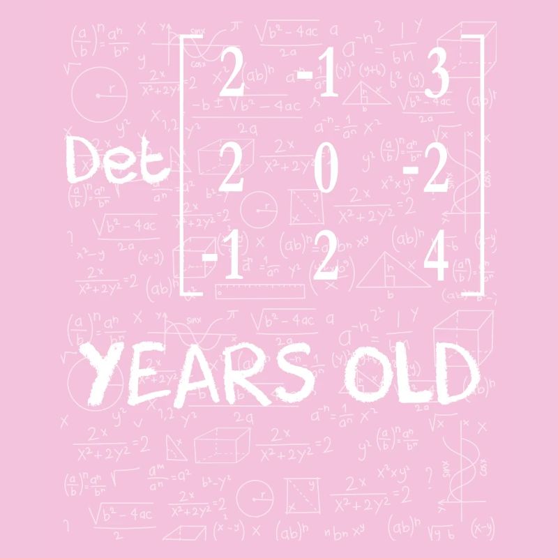 26th birthday 26 years matrix determinant
