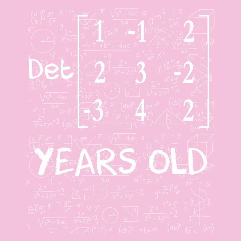46th birthday 46 years matrix determinant