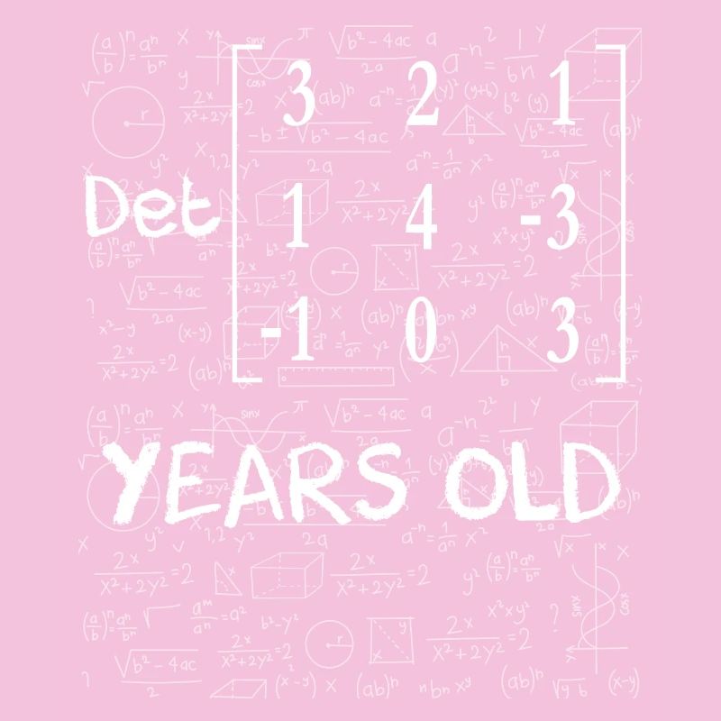 40th anniversary 40 years matrix determinant