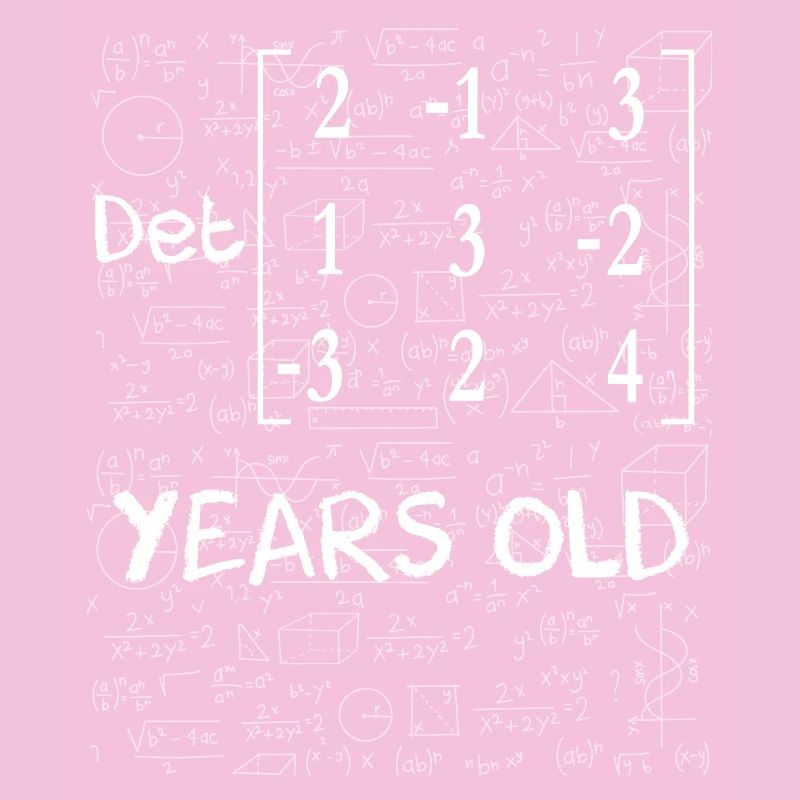 63rd birthday 63 years matrix determinant