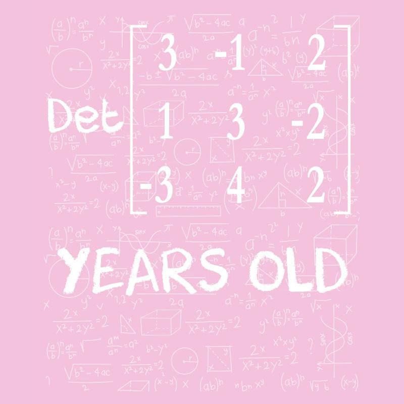 64th birthday 64 years matrix determinant