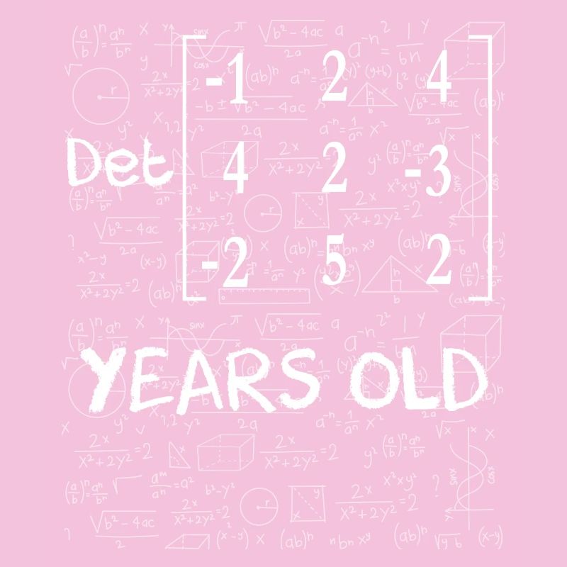 73rd birthday 73 years matrix determinant