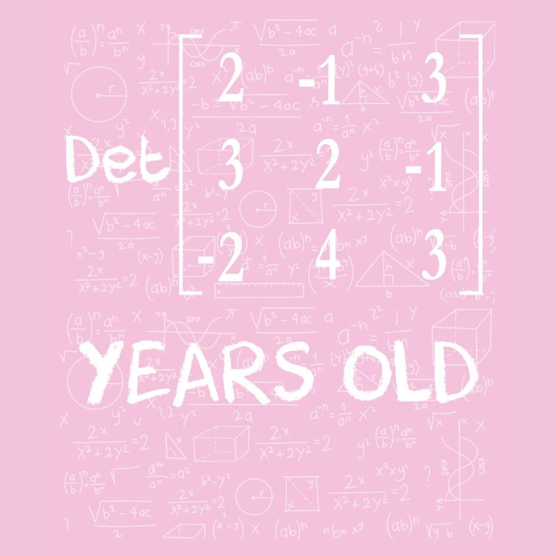 75th anniversary 75 years matrix determinant