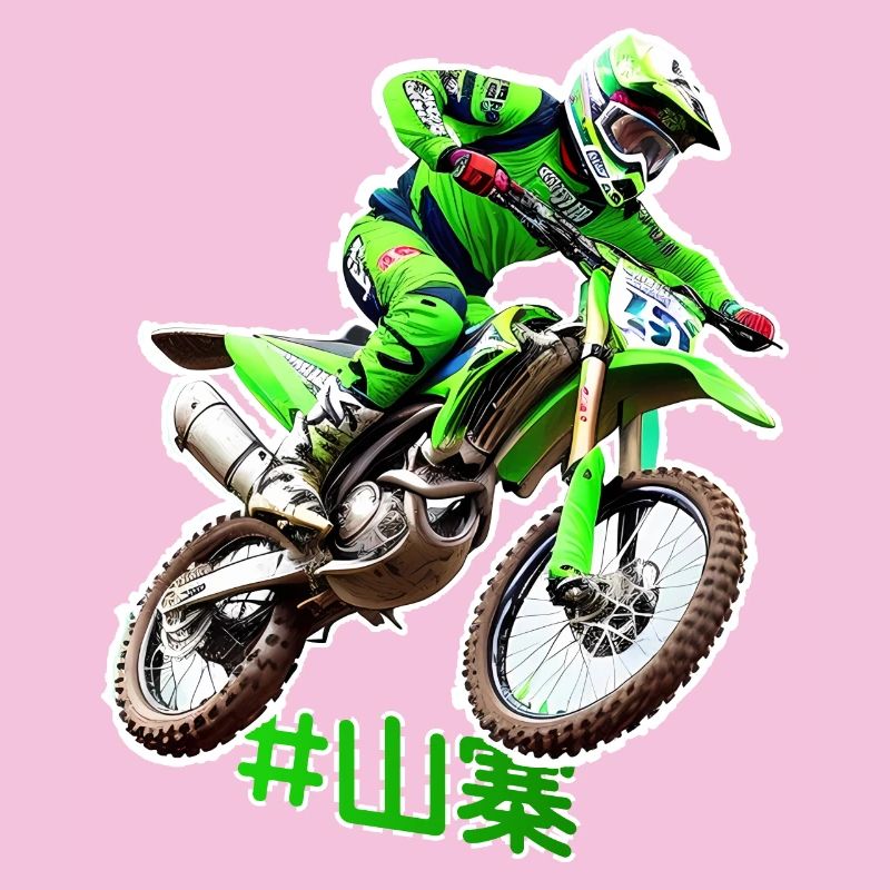 Cascadeur de motocross