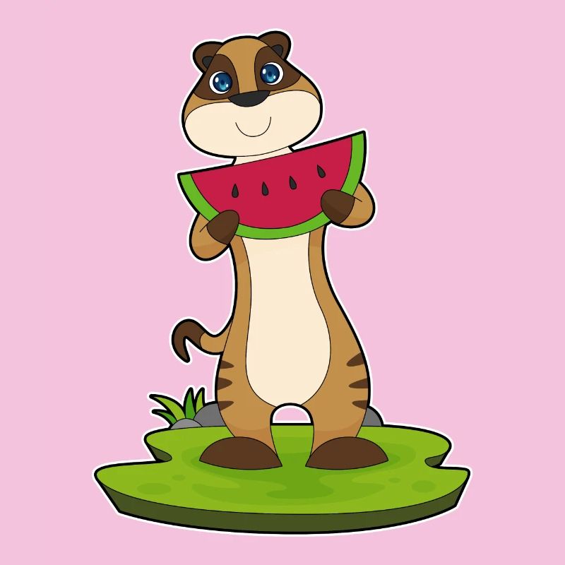 Suricate Pastèque