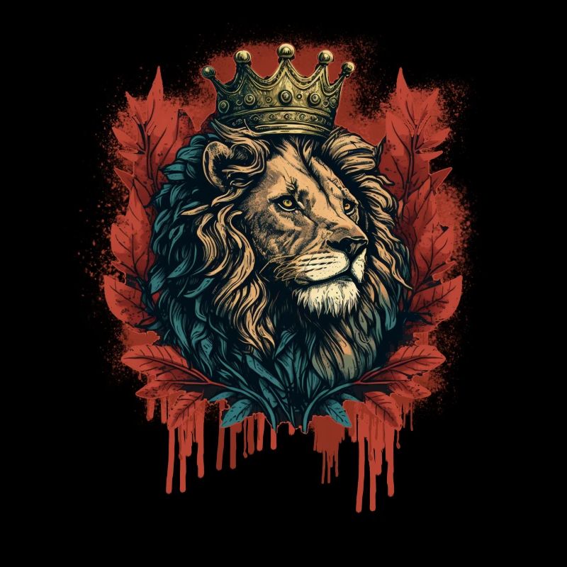 Lion King with Crown