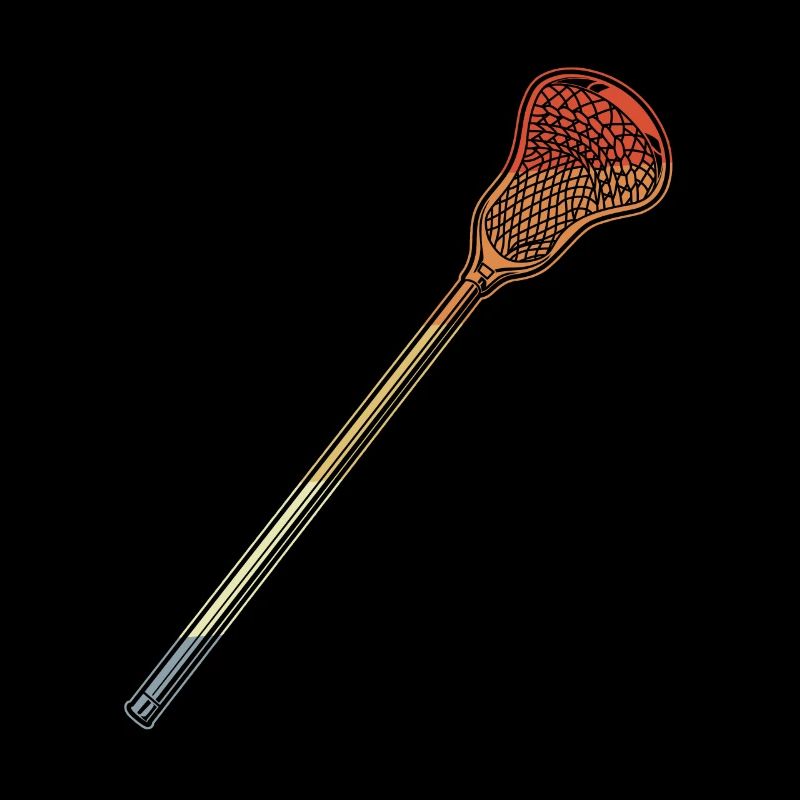 Lacrosse Schläger Skizze