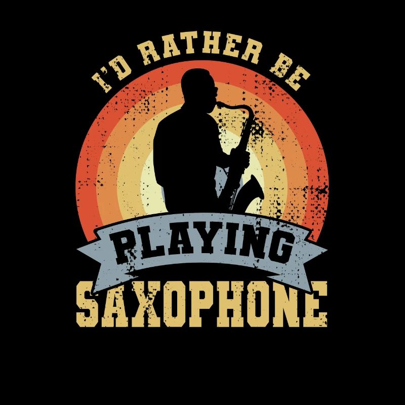 Je préfère jouer du saxophone