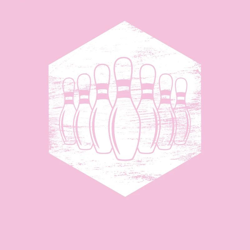 Bowling Pins Drawing