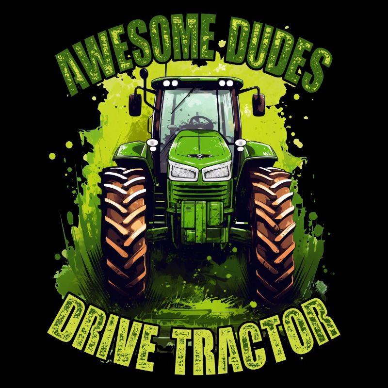Great Guys Driving Tractor Gift Farmer Farmer
