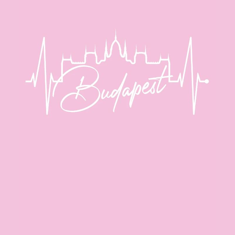 Budapest Skyline Herzschlag Ungarn Herz Budapester