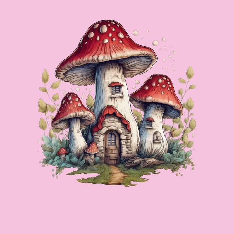 Aesthetic Cottagecore Goblincore, Toadstool Mushroom
