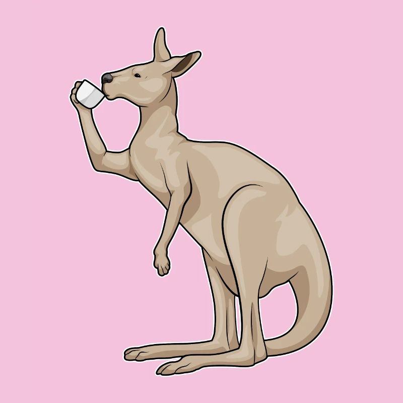 Kangaroo Coffee Mug