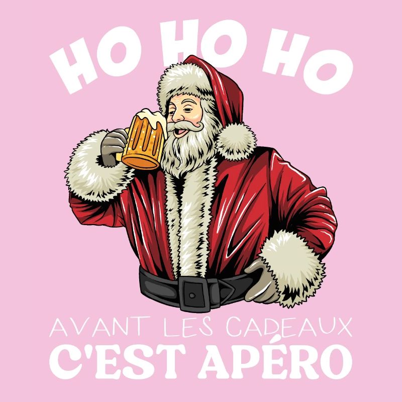 Avant Les Cadeaux C'est Apéro - Pull Moche De Noël