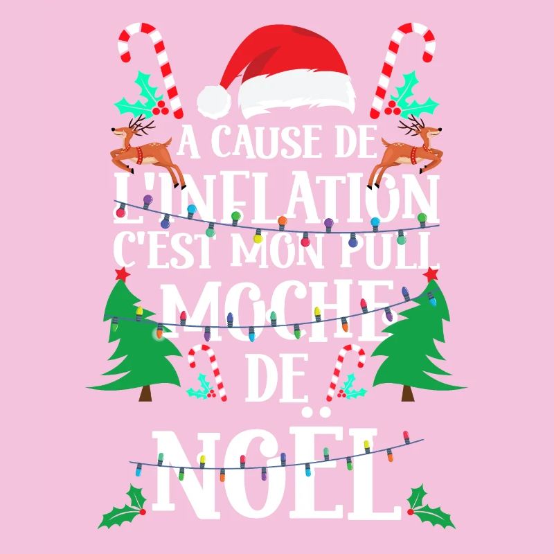 C'est Mon Pull Moche De Noël Inflation Cadeau