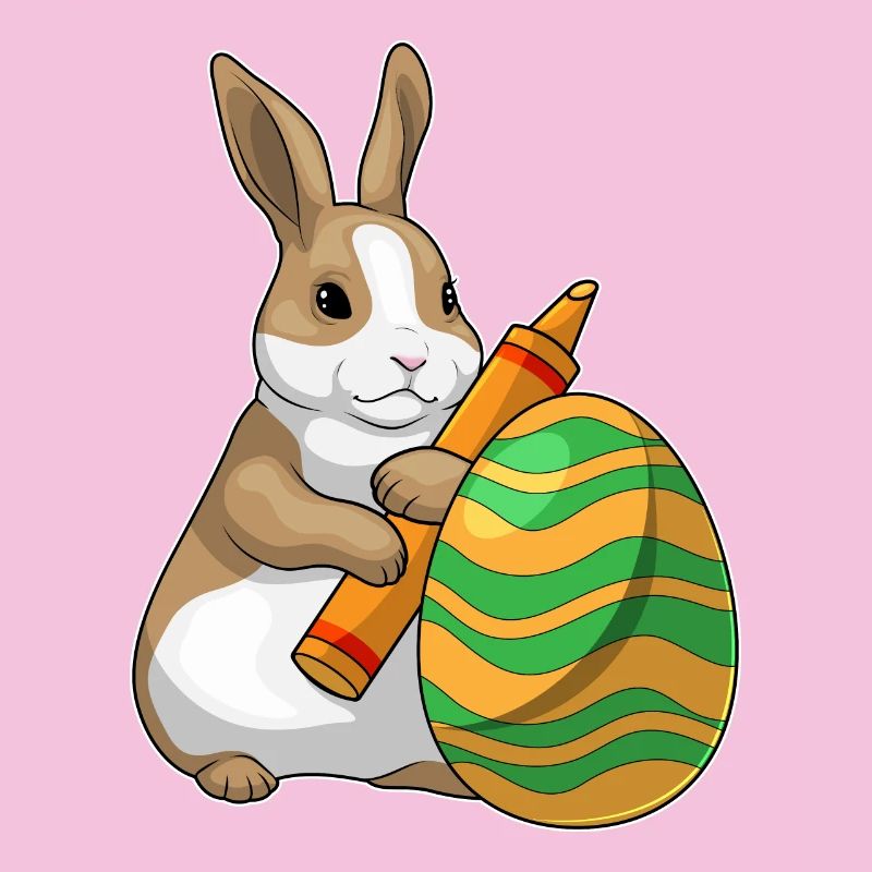 Bunny Easter Coloring