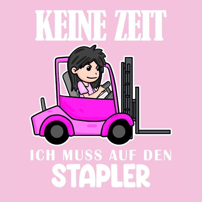 Stapler Gabelstapler Lager Logistik Damen
