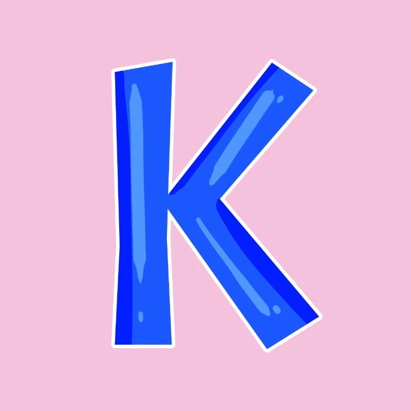 Lettre K - Lettre initiale K