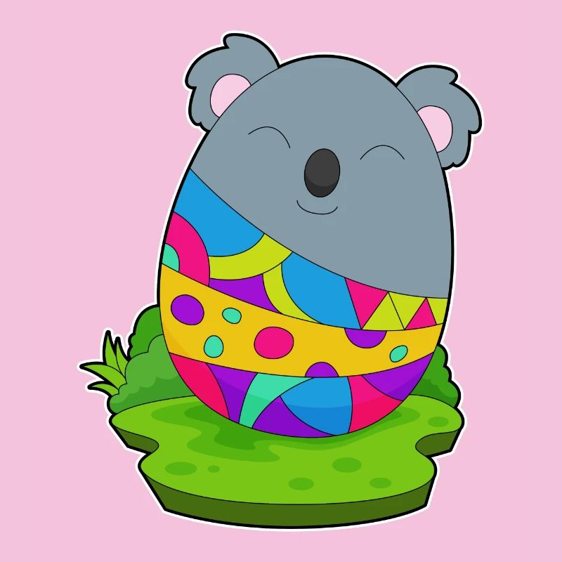 Oeuf de Pâques Koala