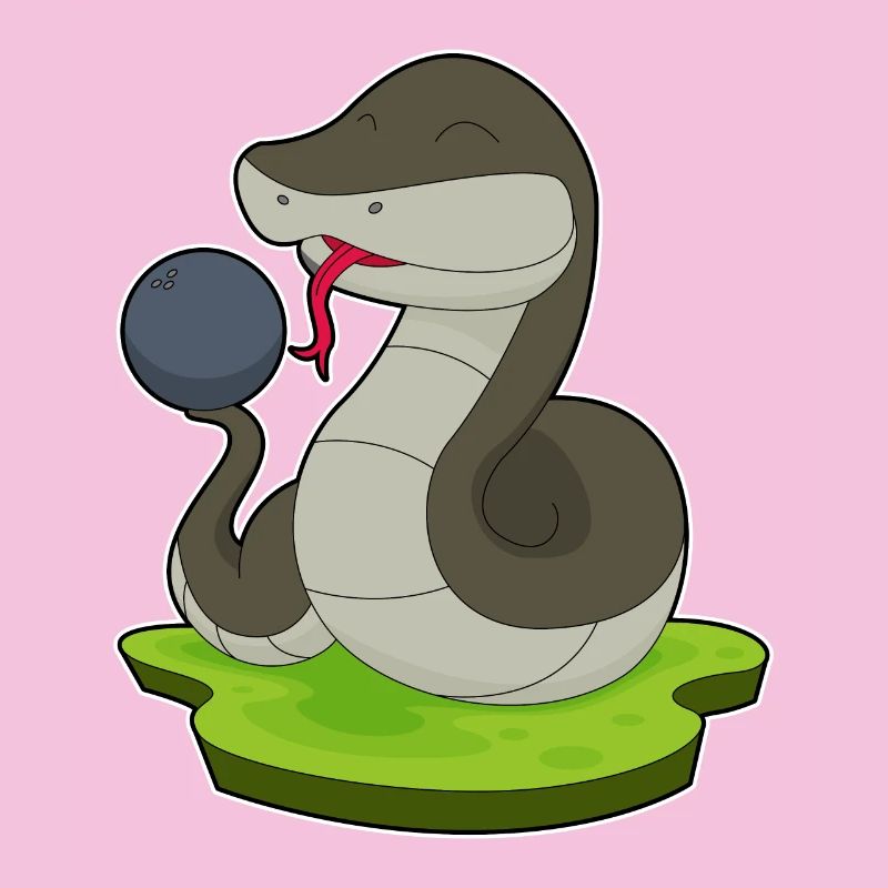 Snake Bowling Boule de bowling