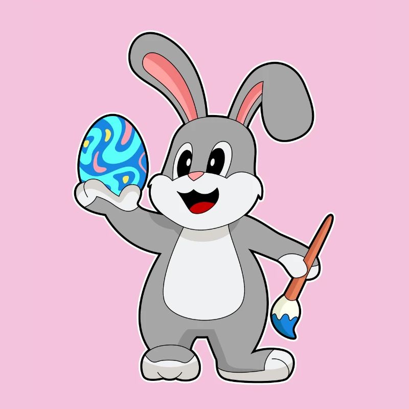 Bunny Easter Coloring