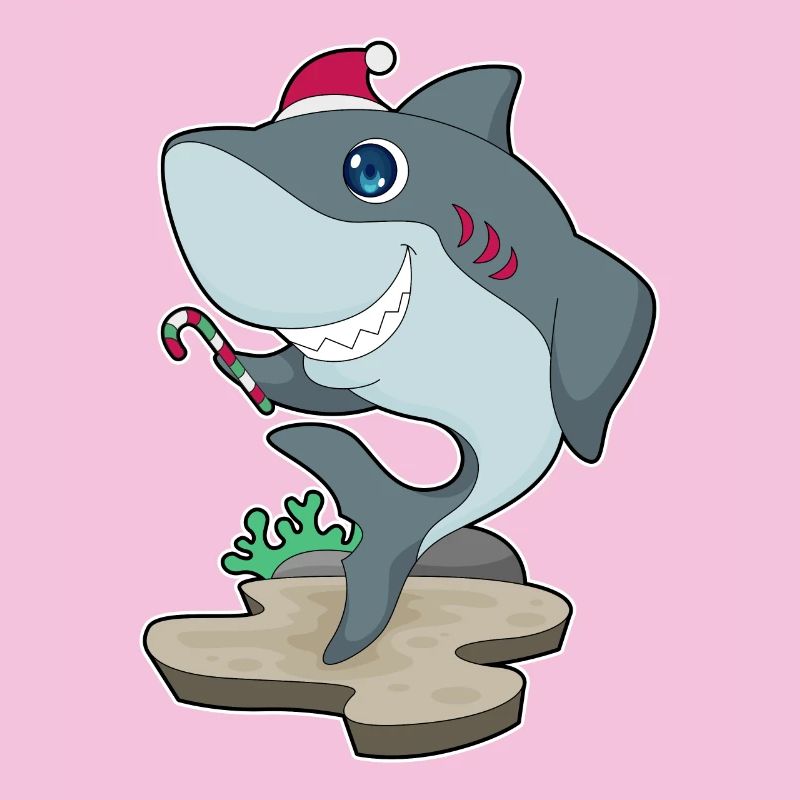 Requin Canne de Noël