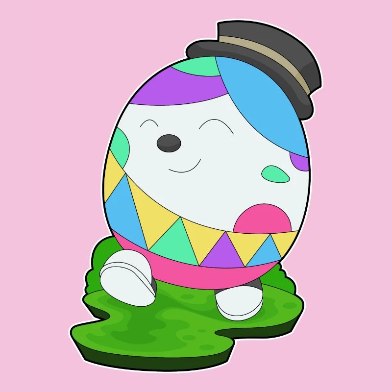 Easter Easter Egg Cylinder