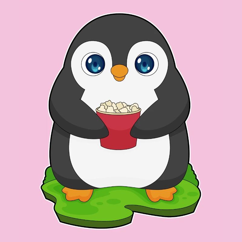 Pinguin Popcorn