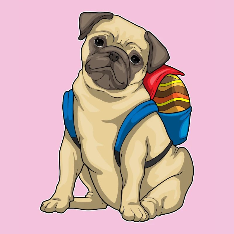 Pug Easter Student