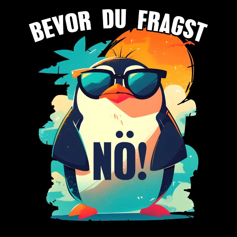 Before you ask: Nope! Funny Penguin Sarcasm