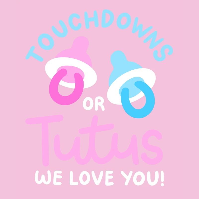 Touchdowns oder Tutus für Gender-Reveal-Partys