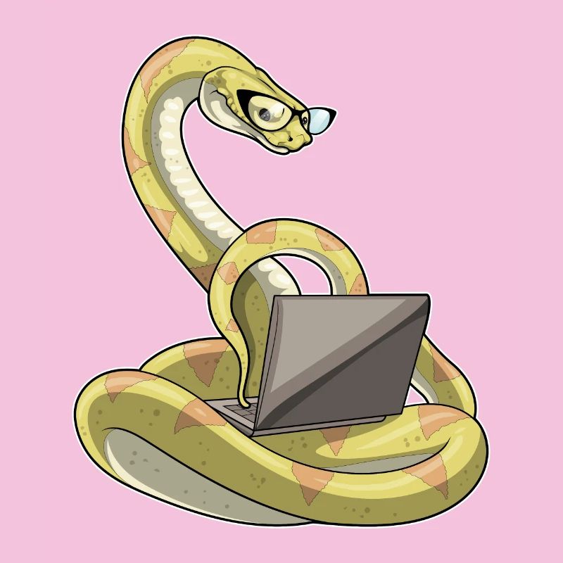 Ordinateur portable serpent