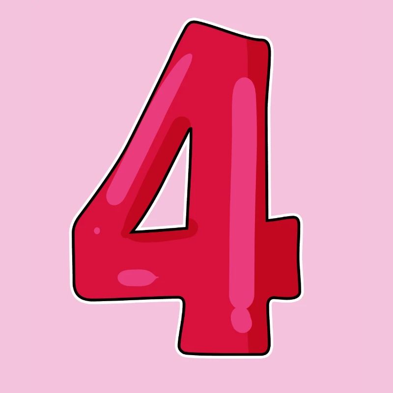 Number Number Four 4