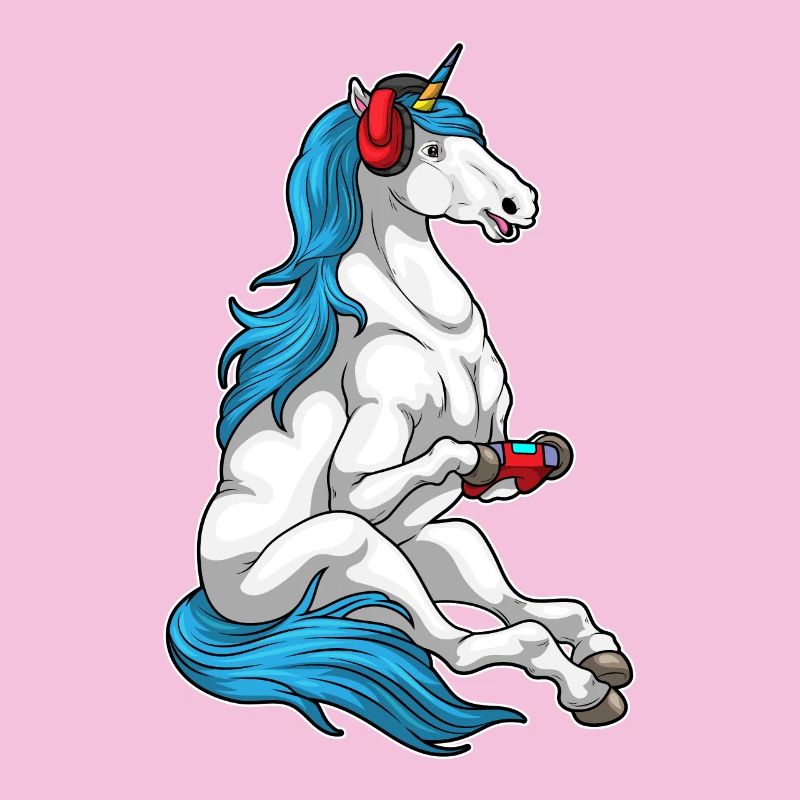 Manette de jeu Unicorn