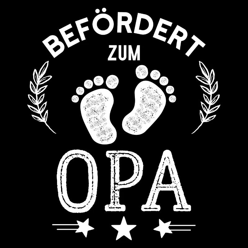 Befördert zum Opa Bald Großvater Stolzer Opa