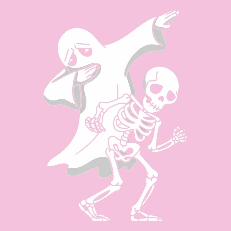 Dabbing Ghost Skeleton Halloween Cadeau effrayant