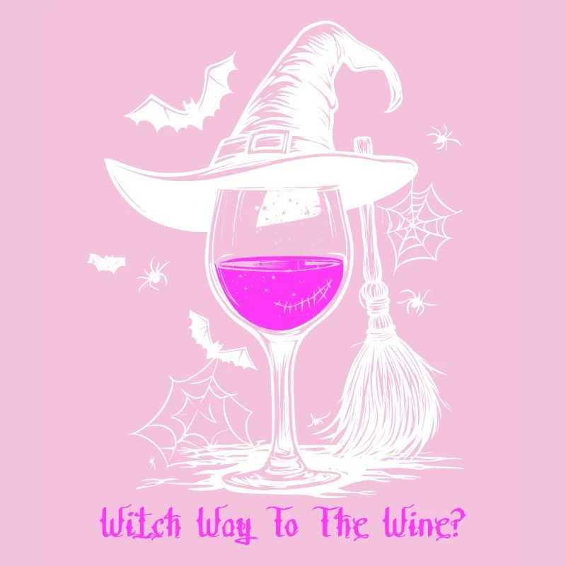 Weinglas Hexe Wein Halloween Weintrinker Geschenk