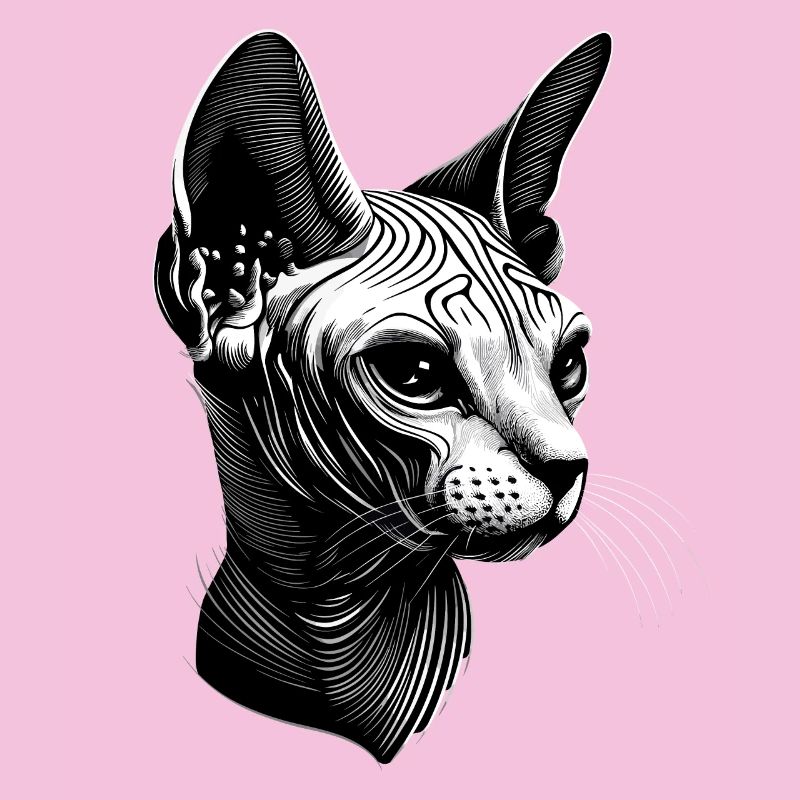 Chat Sphynx Chat Sphynx Chat Canadien Mignon Sphinx