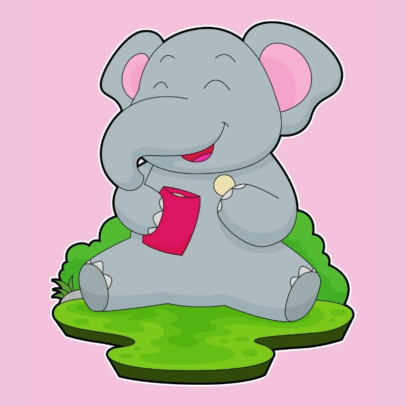 Chips de pommes de terre éléphant