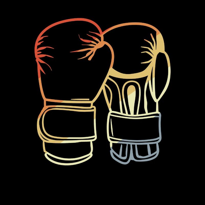 Gants de boxe vintage
