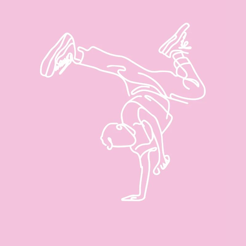 Breakdance garçon dessin