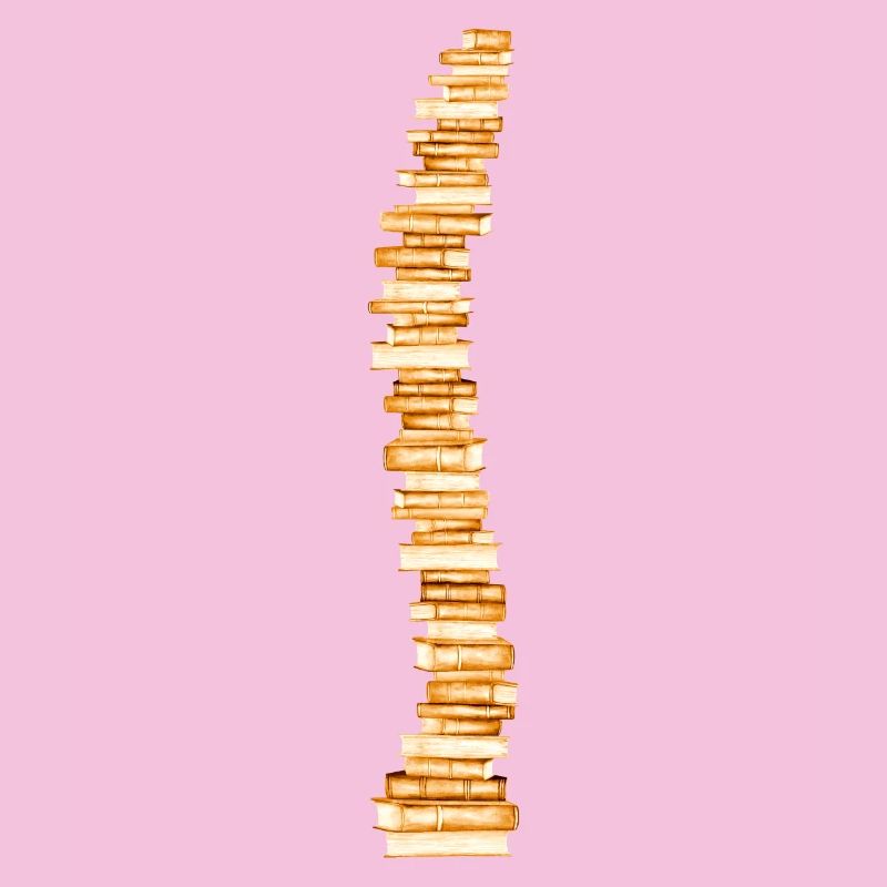 Books Spine Backbone Bookworm Bookworm
