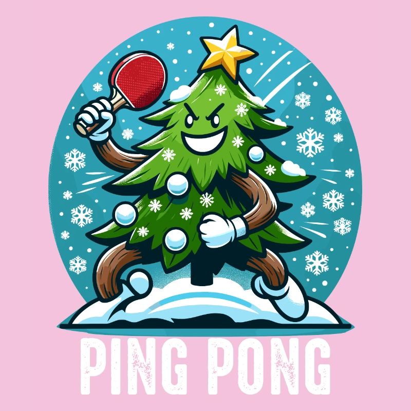 Table Tennis Christmas Tree Costume Christmas Tree